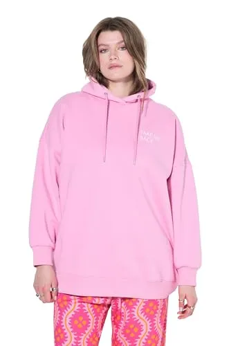 Studio Untold Oversize Hoodie in Rosa (50/52) - Stylischer Oversize Hoodie mit Kapuze aus 80% Baumwolle und 20% Polyester. Maschinenwaschbar und ideal für entspannte Tage. OEKO-TEX® zertifiziert für geprüfte Qualität.