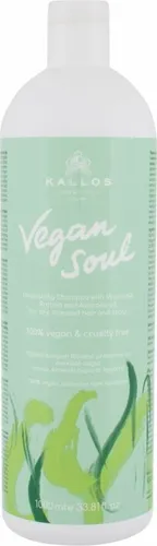  Vegan Soul Nourishing Shampoo mit ernährender Wirkung für trockenes, gestresstes Haar 1000 ml