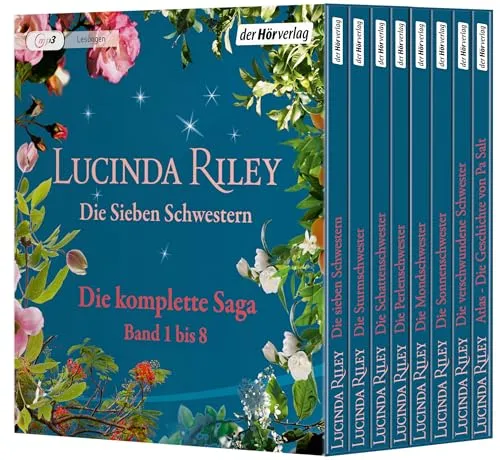 Die Sieben Schwestern-Saga (1-8) - Komplette Hörbuch-Box für Fans von Familiengeschichten und Epik