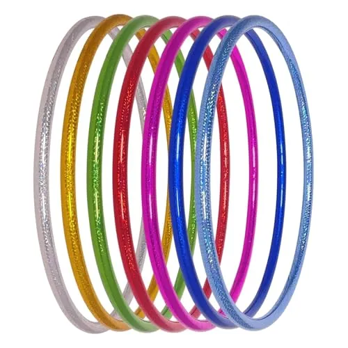 Hoopomania Kinder Hula Hoop Reifen mit Hologramm Muster, Ø70cm, Türkis - Bauchtrainer & Rückentrainer, handgefertigter und leichter Hula Hoop Reifen aus robustem HDPE, fördert Ausdauer und Körperhaltung für Kinder und Eltern.