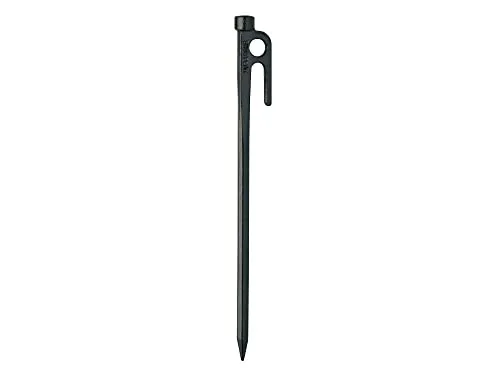 Snow Peak Snow Peak's Solider Pfahl 20, R-102, geschmiedeter Stahl, für Campingzelte, hergestellt in Japan, lebenslange Produktgarantie, einfarbig, 8 Inch (Pack of 1)