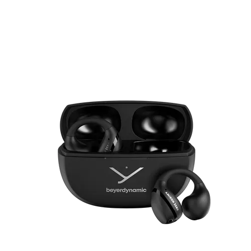 beyerdynamic AMIRON ZERO - Offene Clip-Ohrhörer - Kopfhörer mit innovativem Clip-Design, 20 Stunden Spielzeit und offenem Klangkonzept für komfortables Tragen und stilvolles Aussehen.