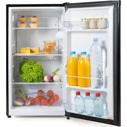 PRIMO PR121FR Tischkühlschrank - 88 Liter - Schwarz - Kompakt und geräuscharm - Der PRIMO PR121FR ist ein freistehender Tischkühlschrank mit 88 Litern Fassungsvermögen. Ideal für kleine Räume, bietet er flexible Ablageoptionen und ist mit nur 39 dB besonders leise.