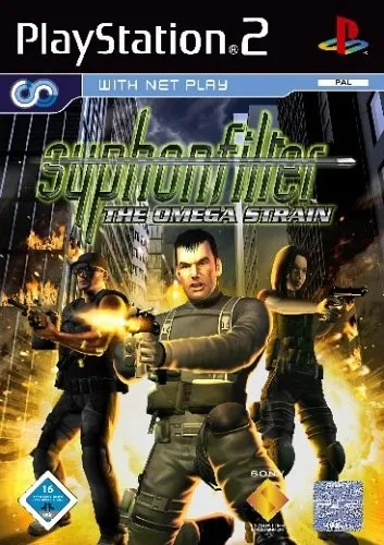 Syphon Filter - The Omega Strain für PlayStation 2 - Action & Abenteuer Spiel für PS2, bietet spannende Missionen und fesselnde Geschichte für Spieler ab 16 Jahren.