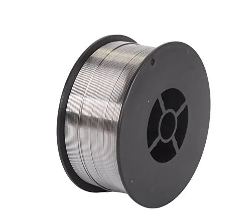 WELDINGER Edelstahl Fülldraht 0,8 mm - 1 kg Kleinrolle - Schweißgeräte: Selbstschützender WELDINGER Edelstahl Fülldraht E308LFC-O, ideal für V2A Stahl, 1 kg, perfekt für MIG/MAG-Inverterschweißgeräte der ME 200er Reihe.