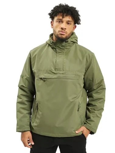 Brandit Windbreaker in Olive, Größe M - Funktionsjacke, atmungsaktiv und wind- sowie wasserabweisend mit integriertem Fleecefutter für optimalen Tragekomfort.