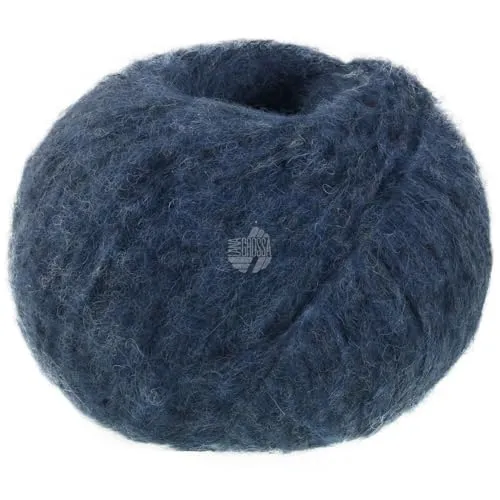 LANA GROSSA Alpaca Air II | Leichtes Schlauchgarn mit Baumwolle | Handstrickgarn aus 50% Alpaka (Baby), 27% Polyamid, 14% Baumwolle & 9% Schurwolle (Merino) | 50g Wolle, Stricken & Häkeln | 140m FB 34