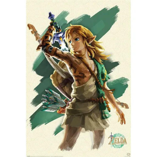 Poster LEGEND OF ZELDA - Link Unleased - Tears Of The Kingdom 61x91,5cm 59732