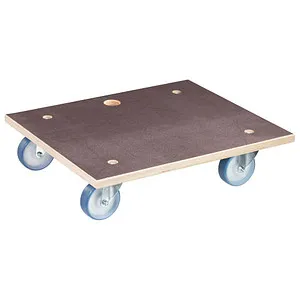 Wagner-System Möbelroller MM1145 - Transportwagen mit formstabiler Siebdruckplatte, Tragkraft von 500 kg und ultrasoften TPE-Rollen, ideal für empfindliche Böden ohne Spuren.