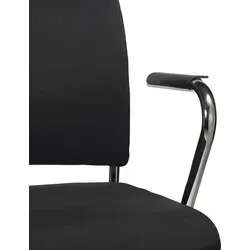 Topstar Armlehnen Typ 7139 CHR, verchromt, 1 Paar - Besucherstühle mit festen, nicht verstellbaren Armlehnen, ideal zur Nachrüstung für Modelle Visit 10 und Visit 20, in edlem Chrom-Finish.