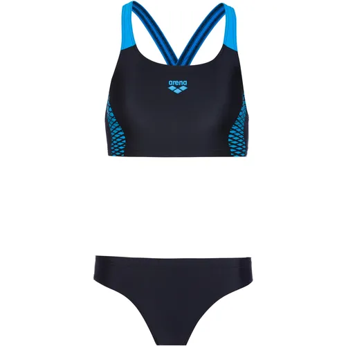 Arena OPENINGS Bikini Set Damen in black-turquoise, Größe 36 FS 2025