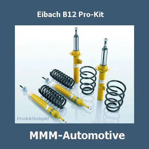 EIBACH B12 Pro-Kit Fahrwerk - Sportliches Fahrverhalten für E90 - Stoßdämpfer & Federbeine, optimaler Tieferlegung von 30-40 mm und verbesserte Fahrdynamik für ein sportliches Fahrerlebnis.