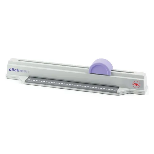 GBC Bindegerät ClickMan lichtgrau bis DIN A4 - Praktisches Bindegerät für DIN A4, ideal zum professionellen Binden von Dokumenten mit einem eleganten Design in lichtgrau.