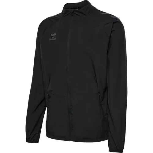 Hummel hmlPRO Training Lightweight Jacket - Schwarz - Leichte Trainingsjacke von Hummel aus 90 % recyceltem Polyester. Ideal für Sport und Outdoor-Aktivitäten, bietet sie optimale Bewegungsfreiheit und ist wasser- sowie windabweisend.