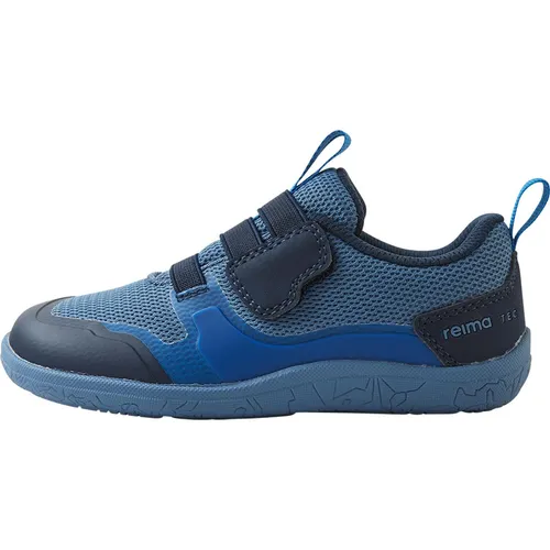 Reima Tepastelu blue ocean (67A0) 27 - Wasserdichter Barfuß-Sneaker - Sneaker für Kinder, ideal für abenteuerlustige Kleinkinder. Wasserdicht, flexible Sohle und breiter Leisten fördern die Fußgesundheit und sorgen für Komfort.
