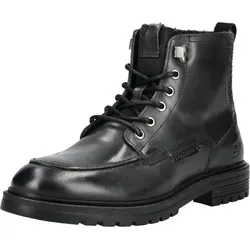 Bullboxer Stiefelette aus Glattleder in Schwarz – Größe 45 - Stylische Schnürstiefelette aus hochwertigem Glattleder, ideal für den Alltag. Bequeme Passform und modischer Blockabsatz sorgen für optimalen Tragekomfort.