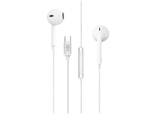 ISY IIE 1200-WT, In-ear Kopfhörer Weiß