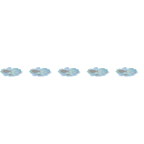 Washi Tape Fische, hellblau, 15mm, 10m, für Taufkarten, Kommunionseinladung, uvm