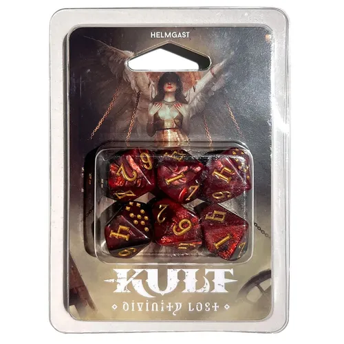 Kult: Divinity Lost - dice set (Inferno Edition) (US IMPORT)