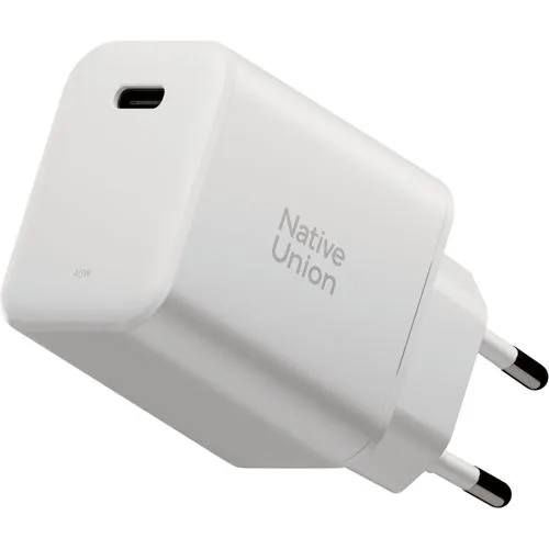 Native Union 45W USB-C PD Fast GaN Wall Charger White FAST-PD45-WHT-EU