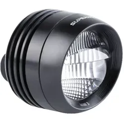 SUPER NOVA Mini 3 Pro Leuchte Schwarz - Fahrradbeleuchtung mit beeindruckendem Fernlicht, deutlich leistungsstärker für sichere Fahrten bei Dunkelheit.