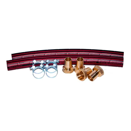 Novelan Anschlusspaket Heizung kurz, IPA 1 1/4" - Sanitärinstallation, ideales Anschlussset für eine effiziente hydraulische Verbindung von Wärmepumpe zu Fernheizleitung.