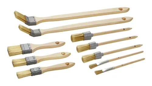 C CIRET Pinsel-Set, 10-teilig mit Kunstborste - Praktisches 10-teiliges Pinsel-Set für vielfältige Malerarbeiten. Mit hochwertigen Kunstborsten für geringen Borstenverlust und FSC®-zertifiziertem Hartholzstiel. Ideal für präzise und einfache Streicharbeiten.