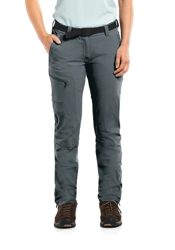 Maier Sports Inara Slim - Damen Wasserabweisende Wanderhose - Wasserabweisende Wanderhose für Trekking und Hiking, mit elastischem mSTRETCH Pro 4 für maximalen Tragekomfort und Bewegungsfreiheit. Slim-Fit mit PFC-freier Imprägnierung und praktischen Taschen.