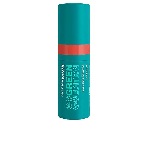 Maybelline New York Green Edition Buttercream Lipstick 007 Garden, 3,4 g