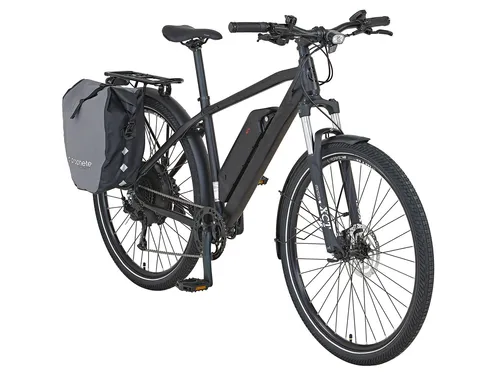 Prophete E-Bike ATB Twentyniner, 29 Zoll - Hochwertiger Aluminiumrahmen - E-Bike Kategorie: E-ATB für Herren mit 29 Zoll Reifen, leistungsstarker AEG Akku für bis zu 130 km Reichweite und hydraulischen Scheibenbremsen für optimale Sicherheit.