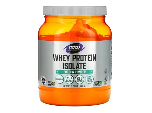 NOW Foods, Sport, Molkenproteinisolat, geschmacksneutral, 544 g