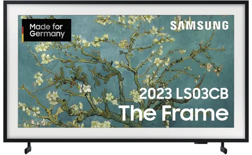 Samsung The Frame GQ32LS03C - 32" Full HD QLED Smart TV, elegantes Design für stilvolle Wohnräume und brillante Bildqualität