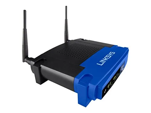 Linksys WRT54GL-DE Wireless-G Broadband Router - Router mit einfacher Einrichtung in drei Schritten, bietet 54 Mbit/s Geschwindigkeit und 4 Fast-Ethernet-Anschlüsse für zuverlässige Konnektivität.