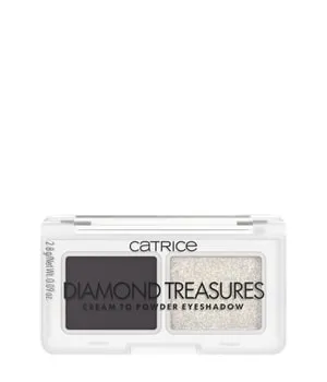CATRICE Diamond Treasures Cream to Powder Eyeshadow Lidschatten Palette 3 g Nr. 030 - Smokey Diamond