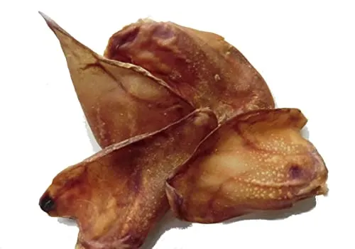 Kaureks Natur Hundeleckerlies Schweineohren 50 Stk. – 100% natürliche Kausnacks für Hunde - Hundefutter: Getrocknete Schweineohren sind ein gesunder, natürlicher Kausnack, der die Zahnpflege unterstützt und voller Nährstoffe steckt. Ideal als Leckerli oder Belohnung für alle Hunde.