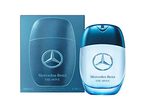 Mercedes-Benz The Move Eau de Toilette für Herren 100 ml - Herrendüfte mit dynamischem Duft für den modernen Mann. Frische Noten von Grapefruit, Kardamom und Tonkabohne sorgen für einen energiegeladenen Auftritt.