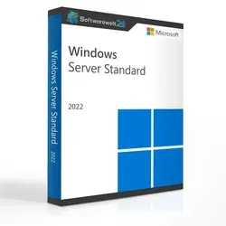 Windows Server 2022 Standard Additional License - 2 Kerne, NEU - Betriebssysteme mit verbesserter Sicherheit und Skalierbarkeit, ideal für Unternehmen, die ihre Serverinfrastruktur flexibel und effizient gestalten möchten.