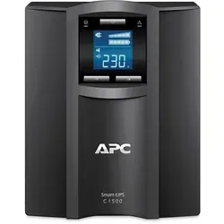 APC Smart-UPS C 1500VA LCD 230V - Server-Zubehör mit 1500 VA Kapazität, bietet zuverlässige Stromversorgung und Notstromversorgung für bis zu 28 Minuten bei halber Last, ideal für kritische Anwendungen.