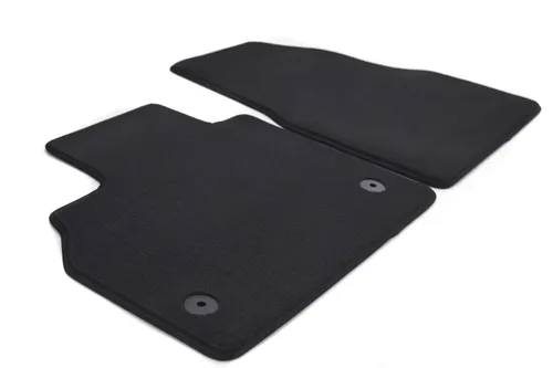 kh Teile Automatten Set (Velour) Fussmatten Original-Qualität 2-teilig schwarz