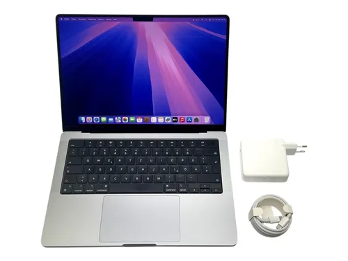 Apple MacBook Pro (2021) 14,2" M1 Pro - Laptops mit leistungsstarkem Apple M1 Pro Prozessor, 16GB RAM und 512GB SSD für grafikintensive Anwendungen und kreative Projekte.