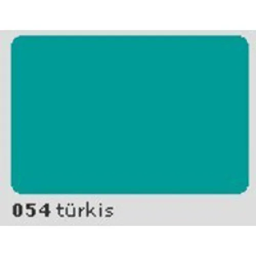 Oracal 651 Plotterfolie PVC Folie 63cm x 5m türkis 054 Außenbereich