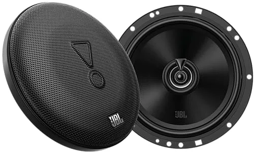 JBL Stage2 65 - 16cm (6,5 Zoll) 2-Wege Koaxial-Autolautsprecher mit 480 Watt - Car-HiFi-Lautsprecher mit beeindruckendem Klang, 480 Watt Spitzenleistung und einzigartigem Plus OneTM-Tieftöner für kraftvolle Bässe.