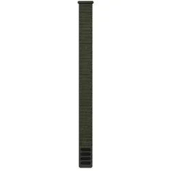 Garmin UltraFit Nylon-Armband 26 mm, Grün - Uhrenarmband für Garmin Smartwatches, leicht und bequem mit Klettverschluss, ideal für aktive Nutzer.