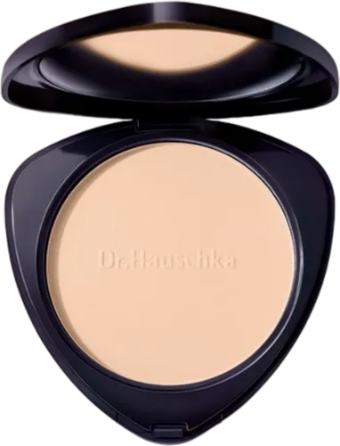 Dr. Hauschka Compact Powder 00 Translucent 8 g - Naturkosmetik Puder für einen ebenmäßigen Teint, mattiert die Haut und pflegt mit Heilpflanzenextrakten. Ideal für unterwegs und in drei natürlichen Farbtönen erhältlich.