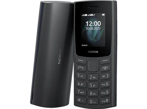 Nokia 105 Edition 2023 - Simlockfreies Handy in Schwarz, kompakt und ideal für den Alltag