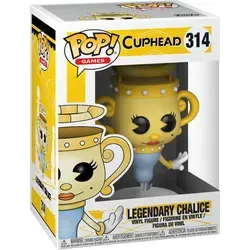 Cuphead - Legendary Chalice Funko Pop! - Vinyl Figur - Actionfigur aus der beliebten 'POP!'-Reihe, ca. 10 cm hoch, ideal für Sammler und Fans von Cuphead, offiziell lizenziert und in schicker Fensterbox geliefert.