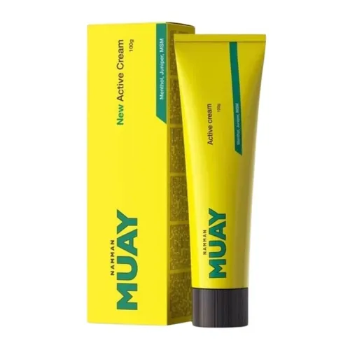 Namman Muay - New Active Cream 100g - Creme für Unisex Erwachsene zur Unterstützung der Pflege bei körperlicher Aktivität. Mit einer speziellen Formel für ein angenehmes Hautgefühl.