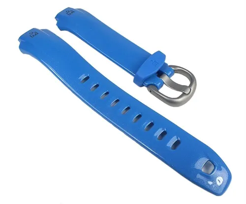 Timex Ironman Ersatzband Uhrenarmband PU Band Wasserfest Blau für T5K685