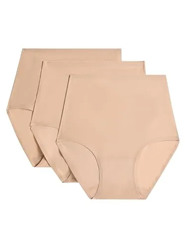 Chantelle Damen Softstretch Uw Ens. Bas Pack X3 Taillenslip - Funktionsunterwäsche, nahtloser Schnitt für perfekten Tragekomfort, passt sich optimal an und bleibt unsichtbar unter der Kleidung, ideal für Größen 36 bis 44.