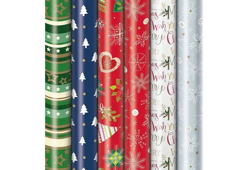 ZOEWIE Geschenkpapier Präsenta Weihnachten